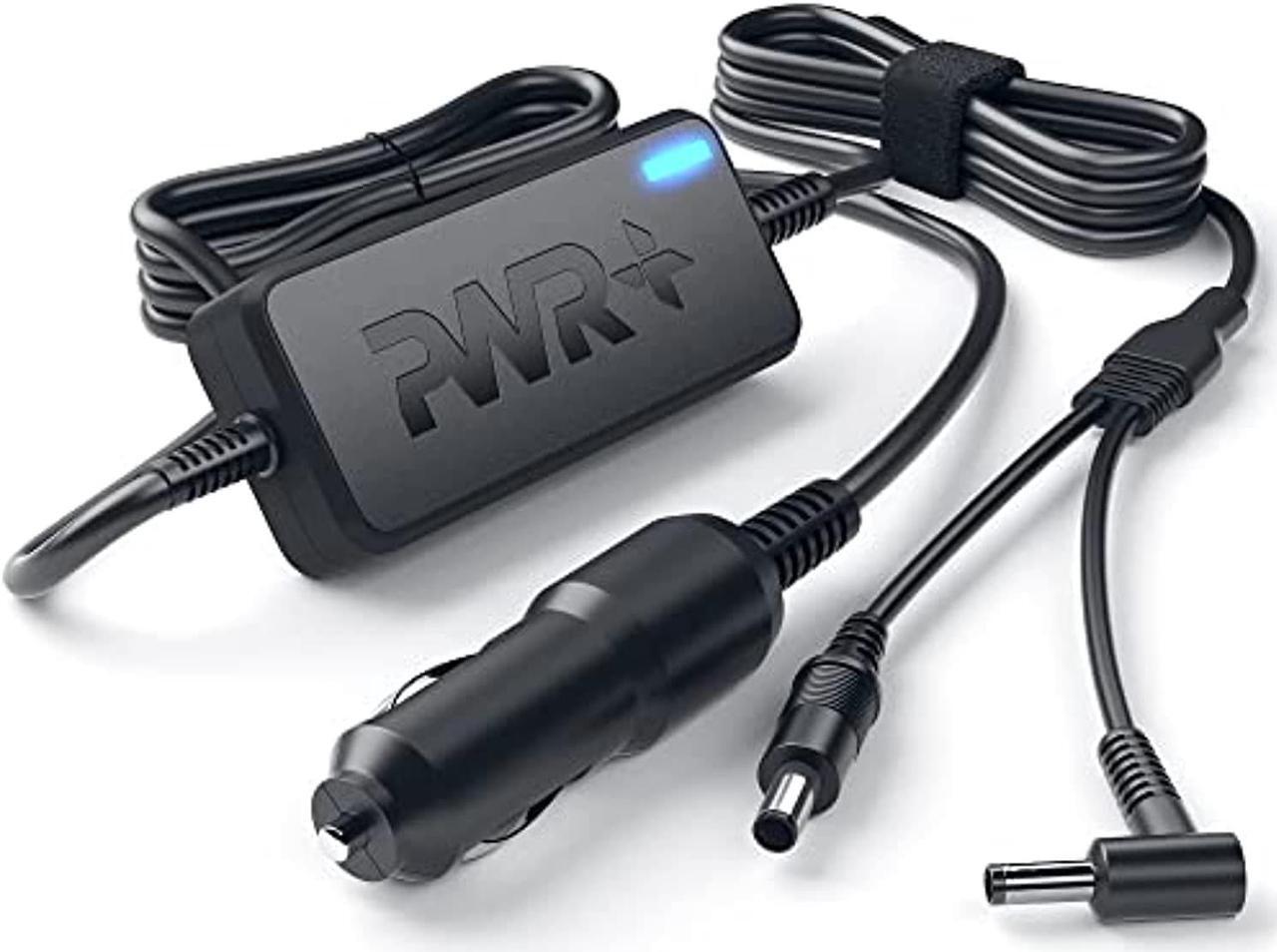 Alt view image 2 of 2 - car charger for dell latitude laptop: compatible with 7480 e5450 e5470 e5570 e6400 e6410 e6420 e6430 e7440 e7450 e7470 5480 5580 d630 d09rm 28f6c h536t adp-90nd cd90v190-00 replacement