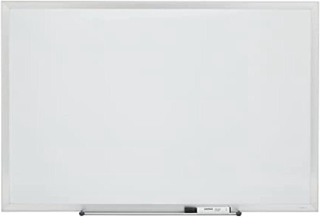 Alt view image 2 of 5 - Staples Standard Steel Whiteboard Aluminum Finish Frame 3'W x 2'H 52472/28688