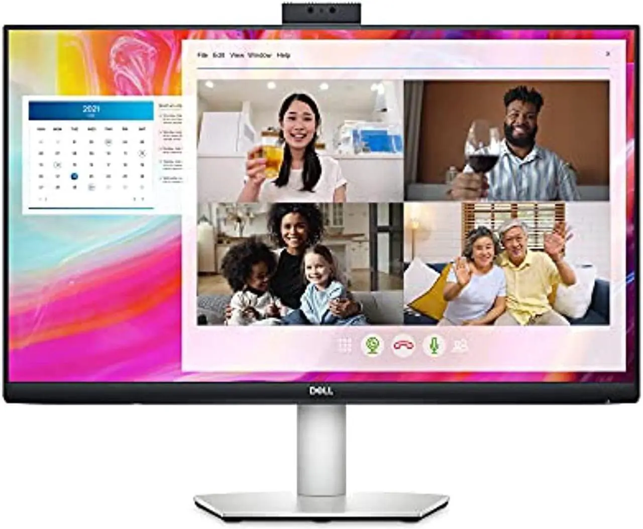 Alt view image 9 of 19 - Dell S2722DZ 27" WQHD Edge WLED LCD Monitor - 16:9 - Black, Silver - 27" Class - In-plane Switching (IPS) Technology - 2560 x 1440 - 16.7 Million Colors - Adaptive Sync/FreeSync - 350 Nit -