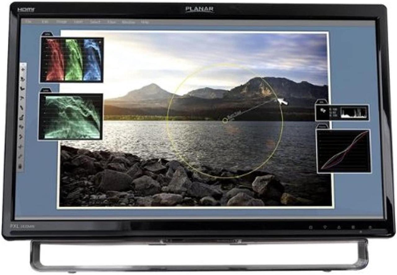 Alt view image 3 of 4 - planar pxl2230mw 22inch 16:9 1080p touchscreen lcd monitor