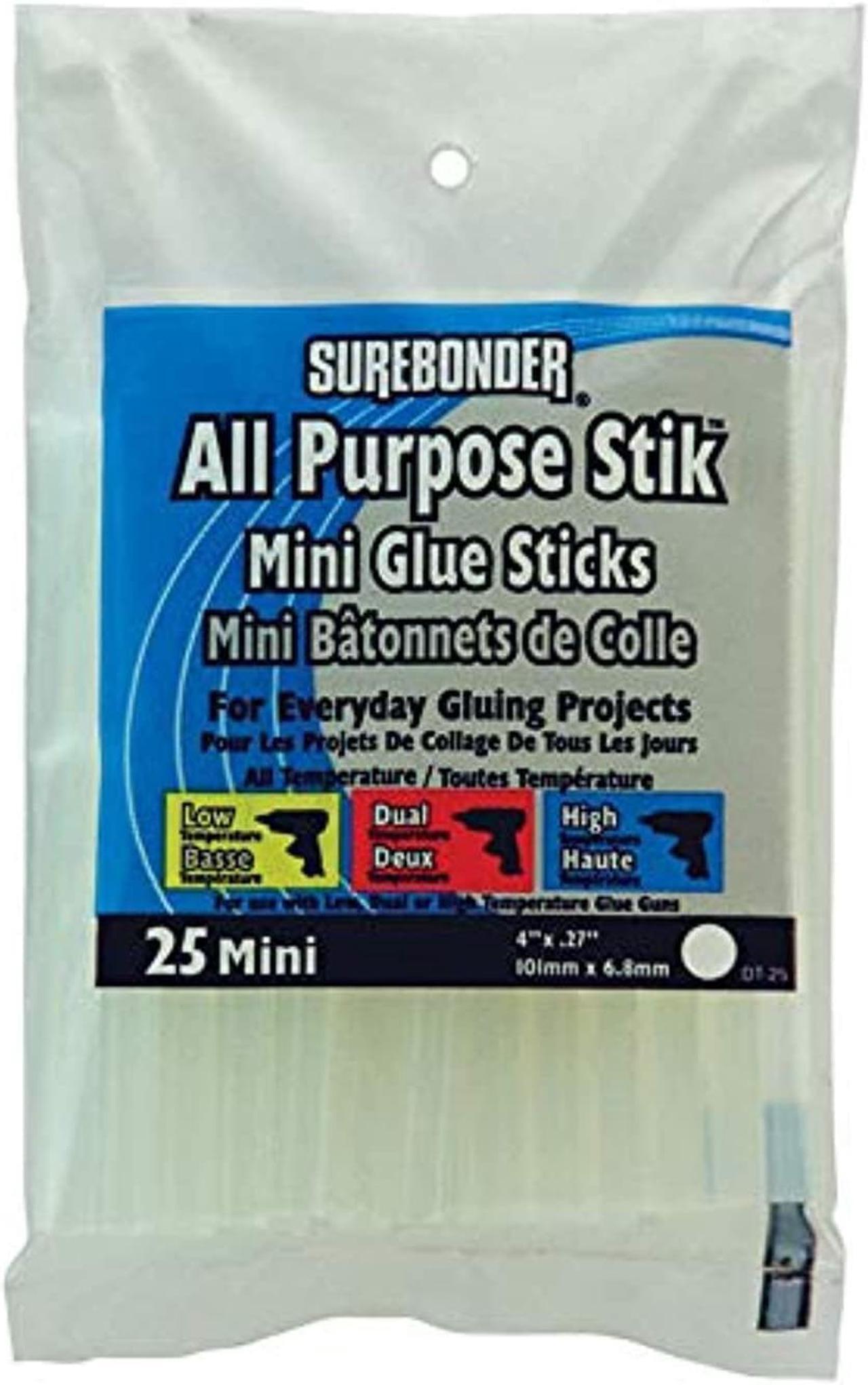 Alt view image 7 of 8 - All-Purpose Stik Mini Glue Sticks-.28"X4" 25/Pkg