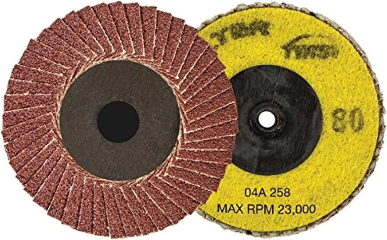 Alt view image 2 of 2 - Walter Twist Quick Change Metal Surface Finishing Abrasive Flap Disc, 2-1/2" Dia