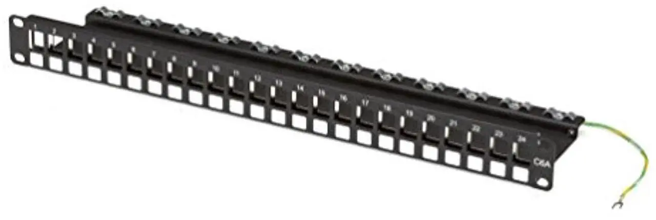 Alt view image 7 of 9 - PATCH PANEL - CAT6A, 1U, 24-PORT, GSA, TAA, 45 DAY STANDARD RETURN POLICY