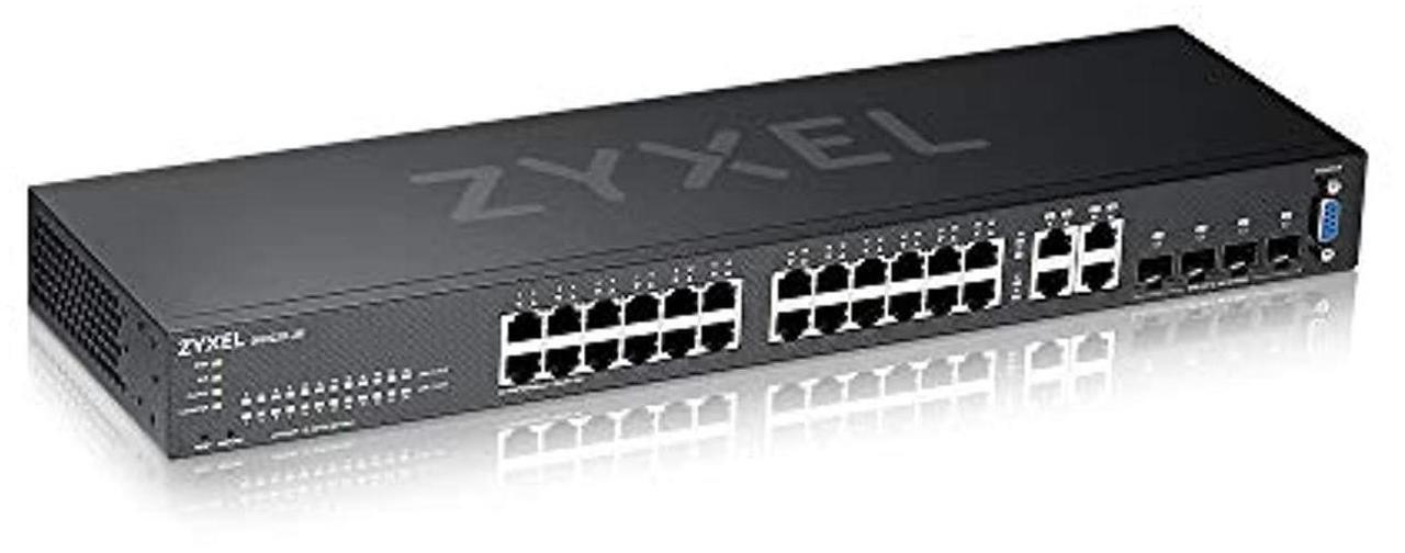 Alt view image 3 of 17 - Zyxel GS2220-28 24-Port Gigabit Ethernet Layer 2 Managed Switch