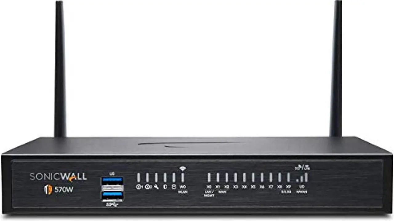 Alt view image 5 of 6 - SonicWall TZ570W Wireless Firewall (Gen 7) w/ Secure Upgrade Plus (2-Year Advanced Protection Security Suite) | 02-SSC-5689