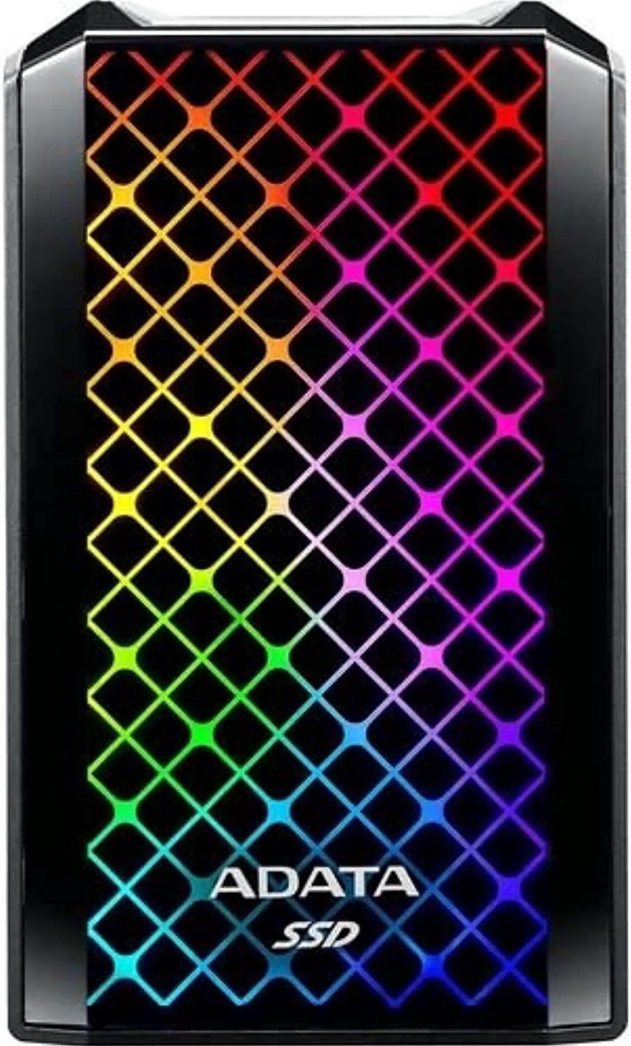 Alt view image 21 of 20 - ADATA RGB SE900 512GB USB3.2 Gen2x2 Type-C Super Fast Transfer up to 2000/MB/s Gaming and Personal External SSD (ASE900G-512GU32G2-CBK)