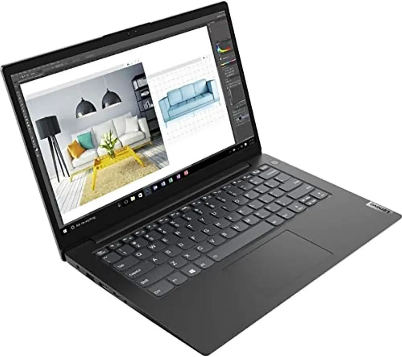 Alt view image 18 of 20 - Lenovo Laptop V14 G2 ALC AMD Ryzen 3 5300U 8GB Memory 256 GB PCIe SSD AMD Radeon Graphics 14.0" Non-Touch Screen Windows 10 Pro 64-bit 82KC004QUS