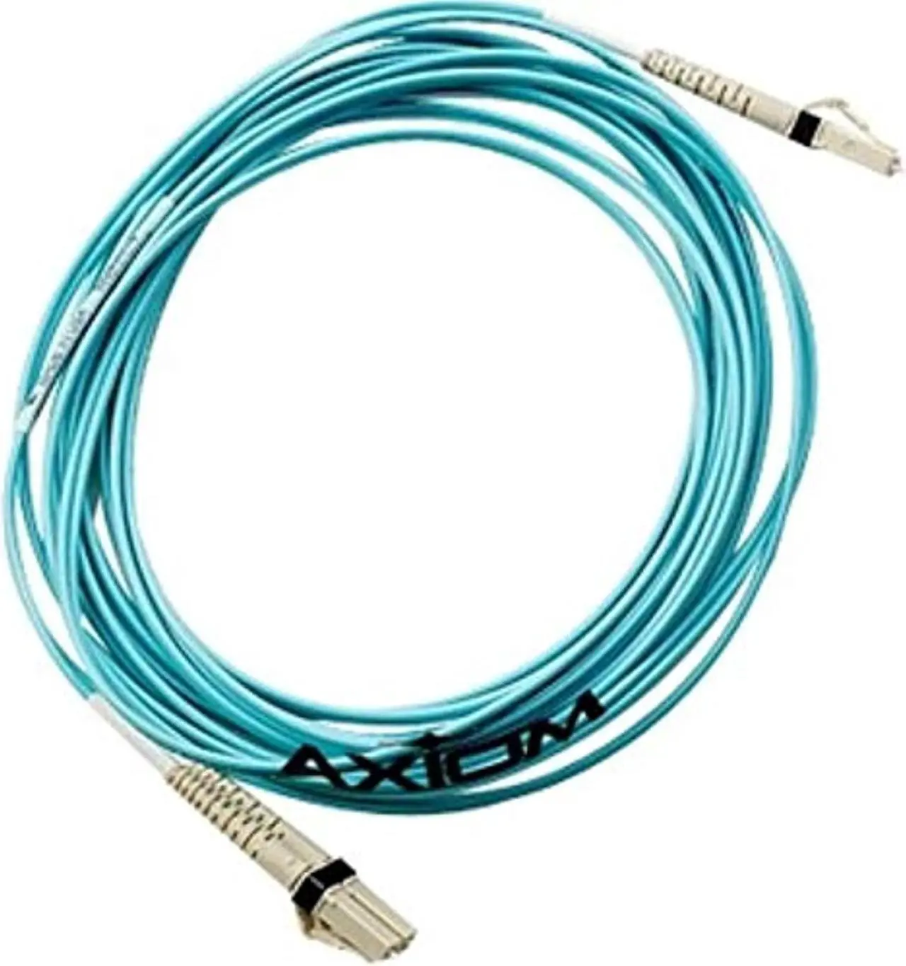 Alt view image 3 of 3 - Axion LCLC10GA-8M-AX Axiom Fiber Optic Duplex Network Cable - Fiber Optic for Network Device - 26.25 ft - 2 x LC Male Network - 2 x LC Male Network - Aqua
