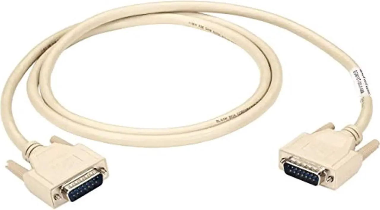 Main image of DB15 THUMBSCREW CABLE - MALE/MALE, 5-FT. (1.5-M)