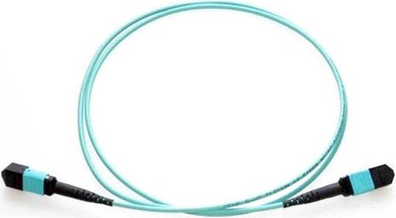 AXIOM MPO FEMALE TO MPO FEMALE MULTIMODE OM3 50/125 FIBER OPTIC CABLE - 9M