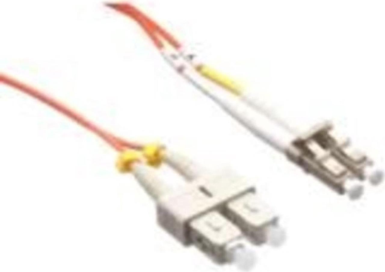 Axiom LCSCMD5O-80M-AX Network Cable - Lc Multi-Mode (M) To Sc Multi-Mode (M) - 262 Ft - Fiber Optic - 50 / 125 Micron - Om2 - Riser - Orange