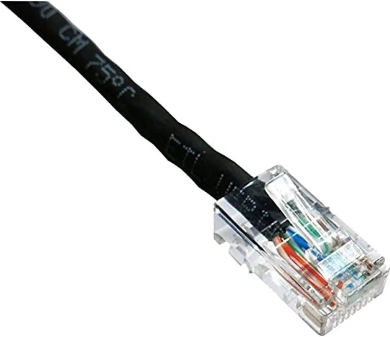 Alt view image 3 of 4 - Axiom AXG96521 Patch Cable - Rj-45 (M) To Rj-45 (M) - 6 Ft - Utp - Cat 5E - Black
