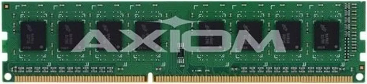 Alt view image 4 of 4 - Axiom AX23993512/2 Axiom 8GB DDR3 SDRAM Memory Module - 8 GB (2 x 4 GB) - DDR3 SDRAM - 1600 MHz DDR3-1600/PC3-12800 - Non-ECC - Unbuffered - 240-pin - DIMM
