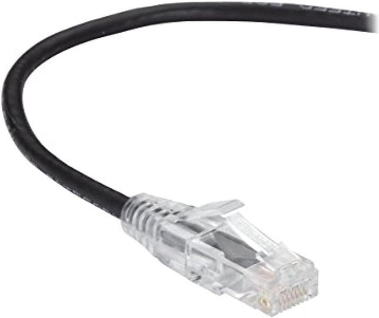 Alt view image 4 of 9 - BLACK BOX C6APC28-BK-05 CAT6A 500MHZ STR UTP PVC SNG BK 5FT
