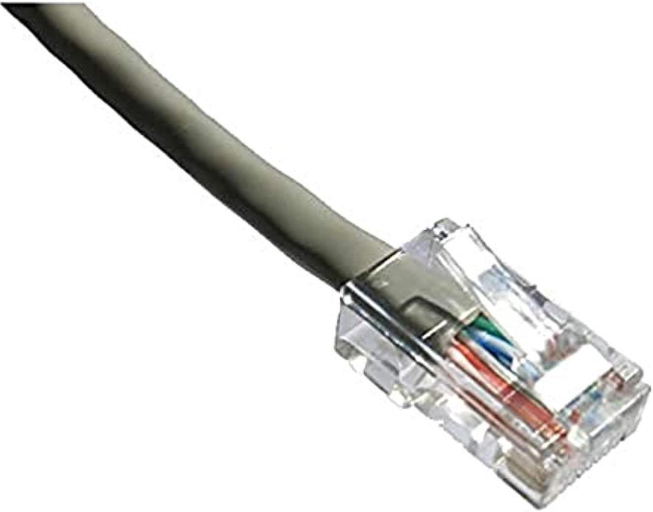 AXIOM 200FT CAT6 550MHZ PATCH CABLE NON-BOOTED (GRAY)