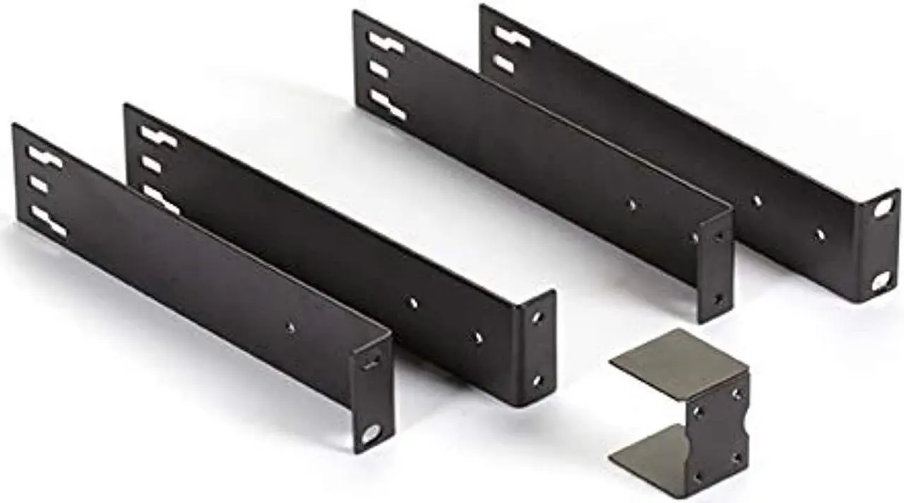Alt view image 4 of 5 - Black Box Rack Mount For Kvm Extender Kvm Switch - Black - Taa Compliant