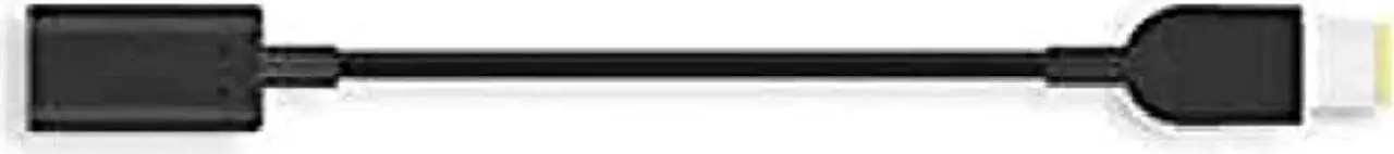 Alt view image 4 of 6 - Lenovo USB-C to Slim-tip Cable Adapter - For USB Device - Black