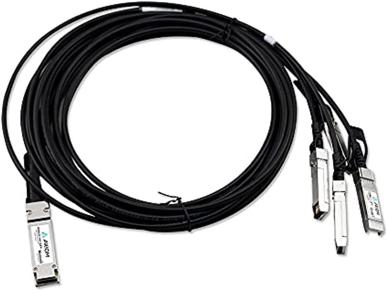 axiom 40gbase-cr4 qsfp+ to 4