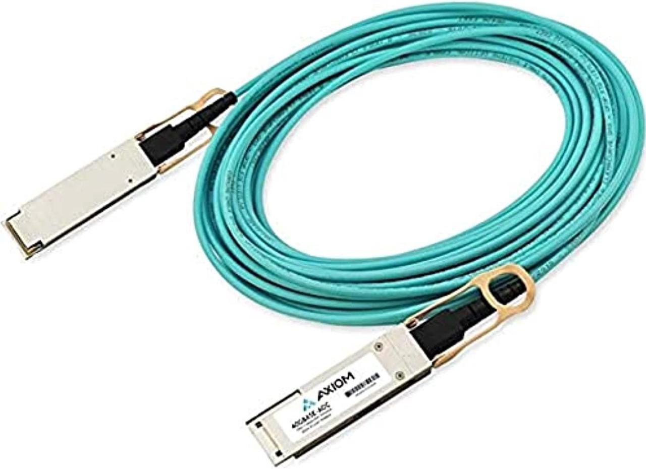 axiom 40gbase-aoc qsfp+ active optical cable cisco compatible 30m