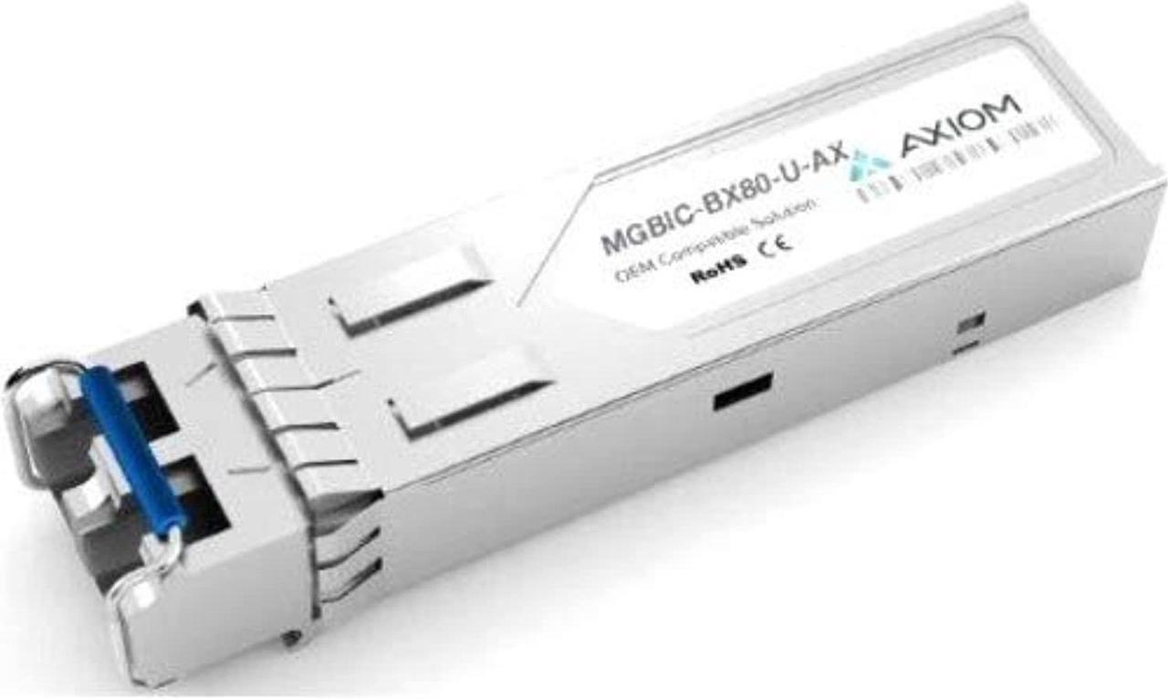 AXIOM 1000BASEBX80U SFP TRANSCEIVER FOR ENTERASYS  MGBICBX80U UPSTREAM