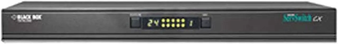 Alt view image 7 of 10 - BLACK BOX KV0424A-R2 KVM SWT CTX SH VGA PS2 USB 4USR 24PT