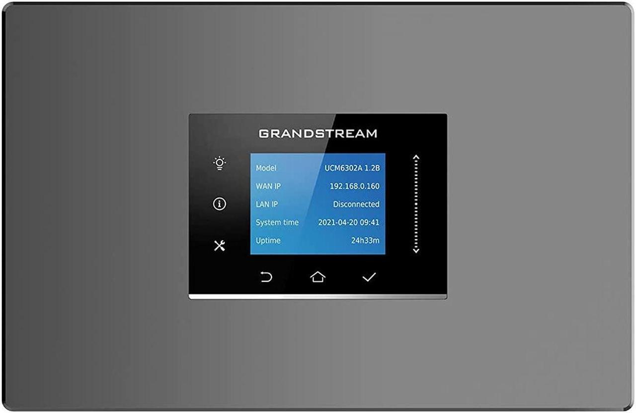 grandstream networks, inc 2 fxo, 2 fxs, 500 users audio only