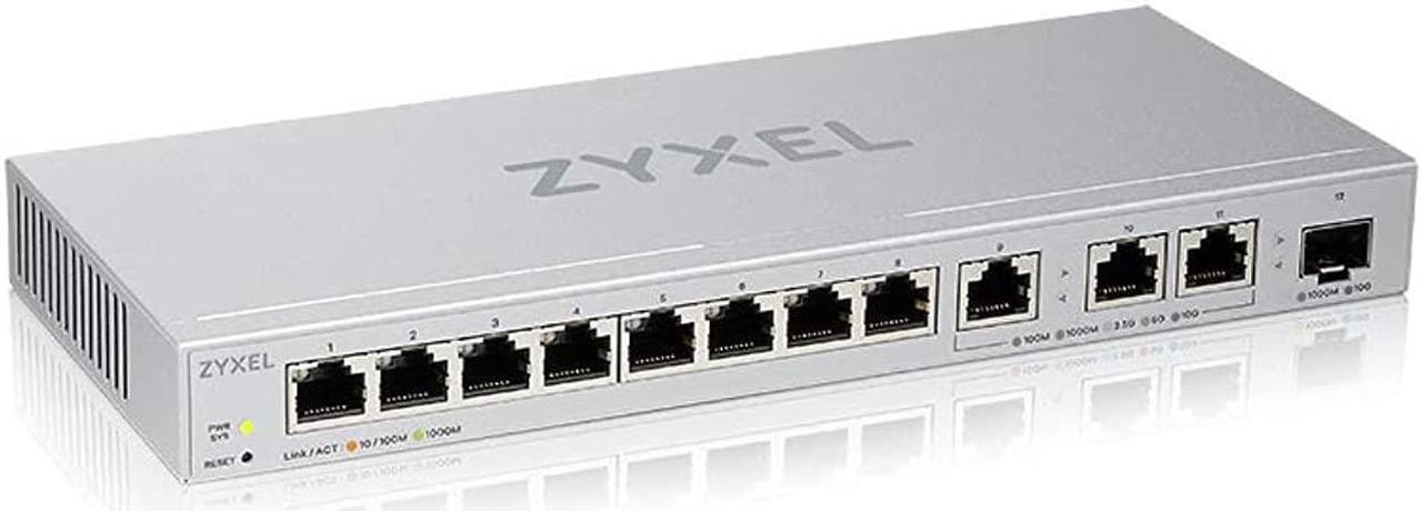 Main image of ZyXEL 12-Port Multi-Gigabit Ethernet Web Managed Switch, XGS125012