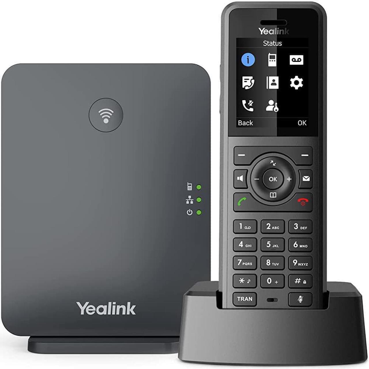 yealink w77p - 1302027 dect ip phone system - w57r handset + w70b base