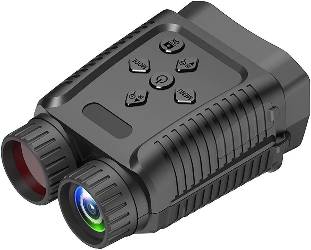 Main image of mini night vision goggles binocular camera 1080p 12mp starlight distance to 300m with 2.4" tft for hunting hiking camping climbing
