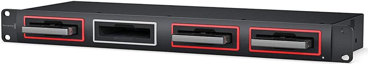 Alt view image 5 of 5 - Blackmagic Design MultiDock 10G Super Fast Rack Mount 4-Slot USB-C Disk Dock