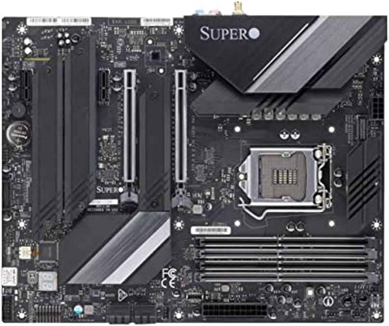 Alt view image 10 of 10 - SUPERMICRO MBD-C9Z590-CG-O LGA 1200 Intel Z590 ATX Intel Motherboard