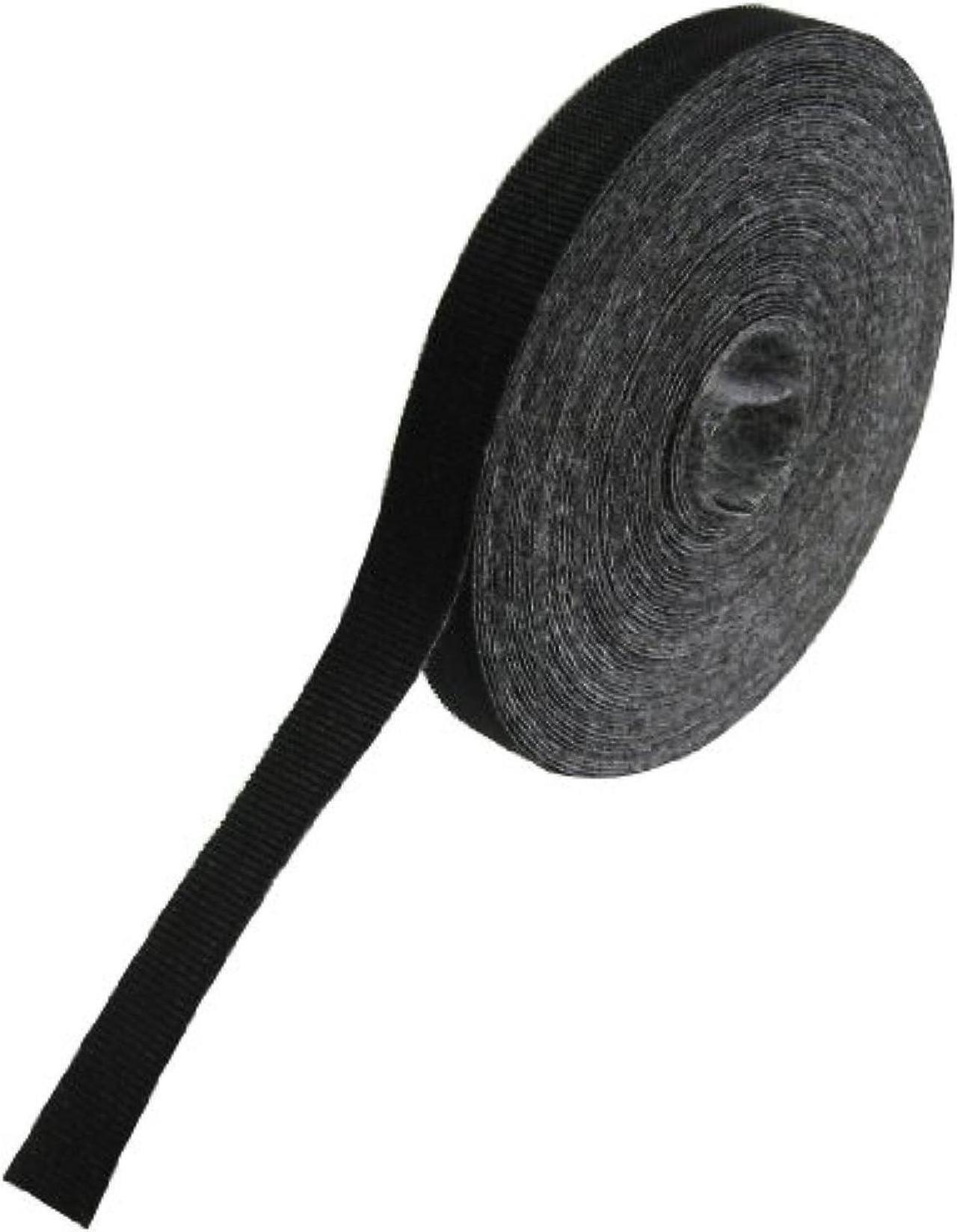 Alt view image 5 of 6 - Rip-tie Hook-and-Loop Cable Tie Black  Polyester/Polyethylene  G-05-030-BK