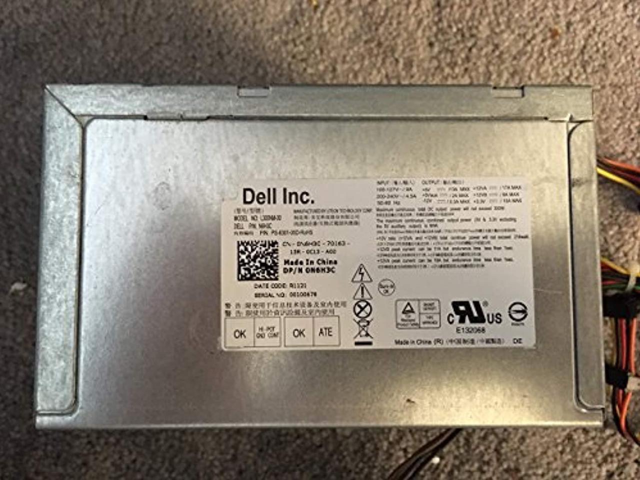Alt view image 4 of 5 - Power Supply for Dell N6H3C L300NM-00 Inspiron 620 Vostro 260 420 MiniTower