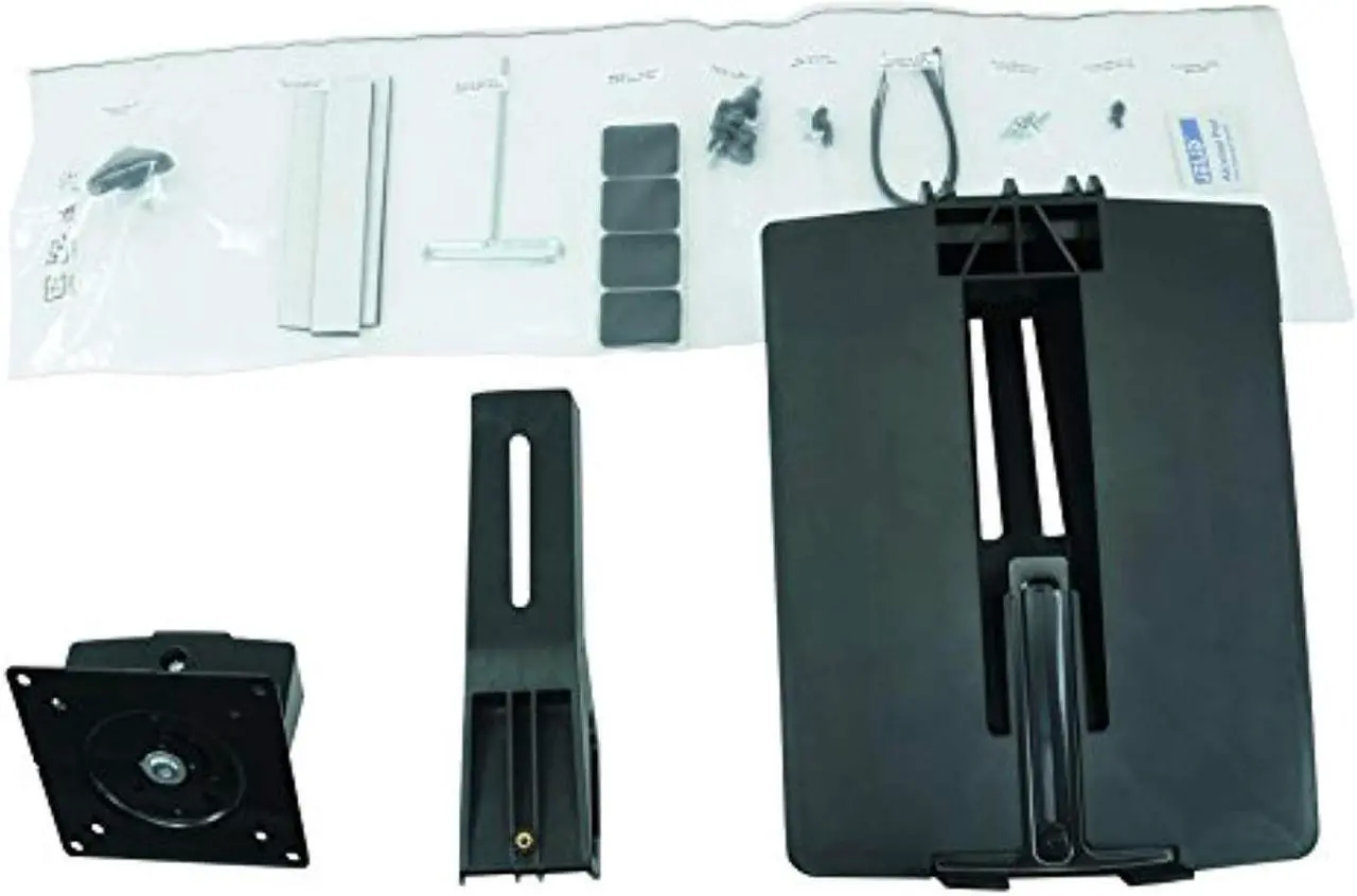Main image of ERGOTRON WORKFIT CONVERSION KIT: DUAL TO LCD & LAPTOP (BLACK).CONVERTS A WORKFIT