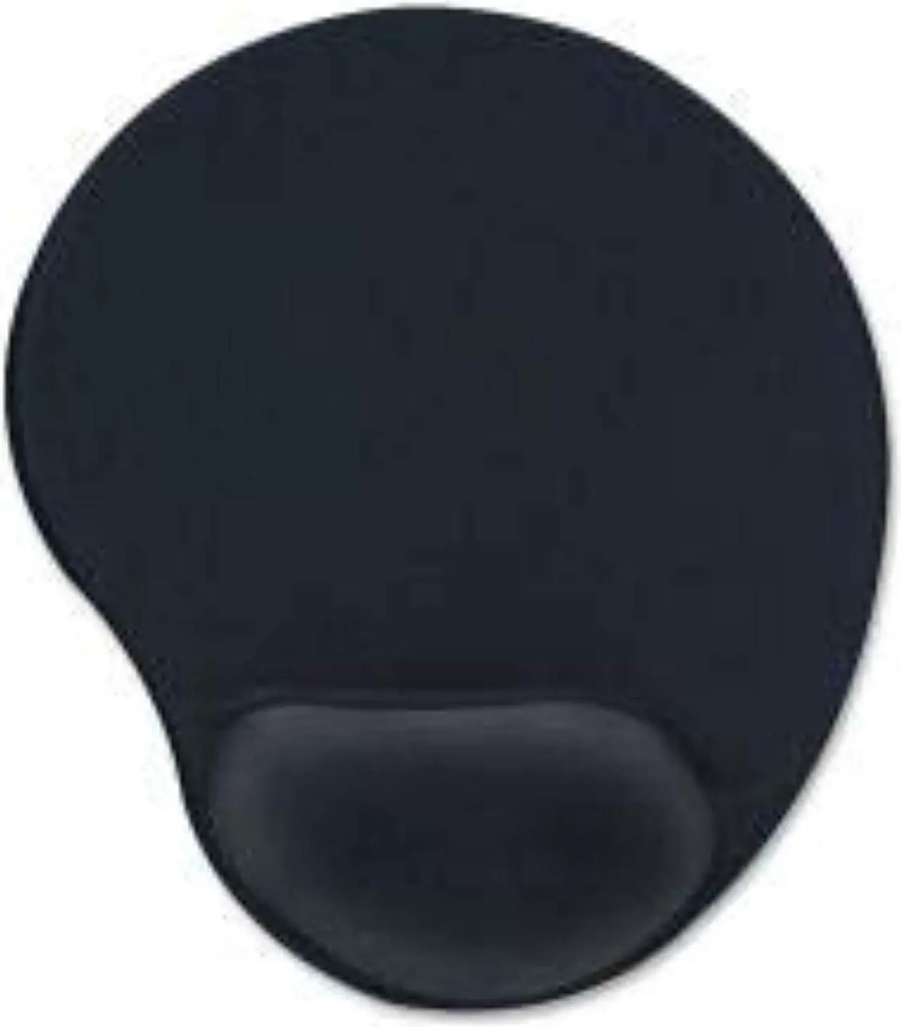 Alt view image 2 of 13 - Compucessory Gel Mouse Pad - 9" x 10" x 1" Dimension - Black - 55151