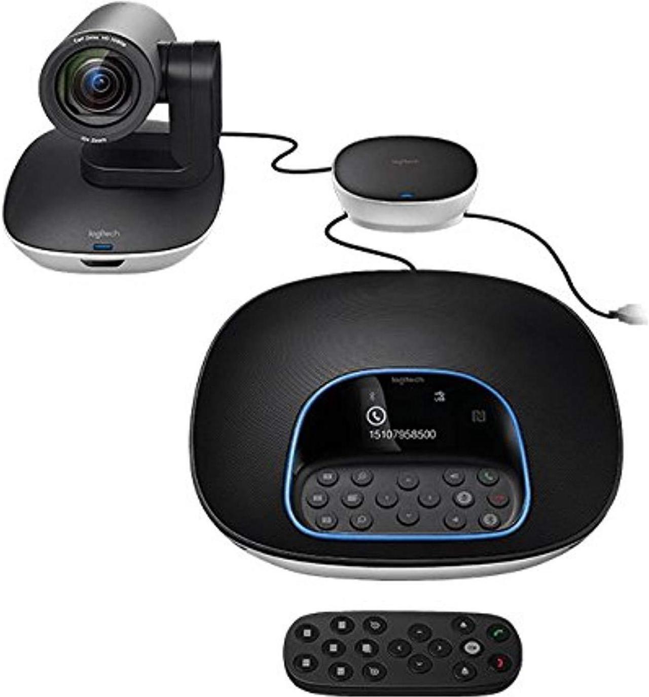 Logitech Group HD Video and Audio Conferencing System for Big Meeting Rooms