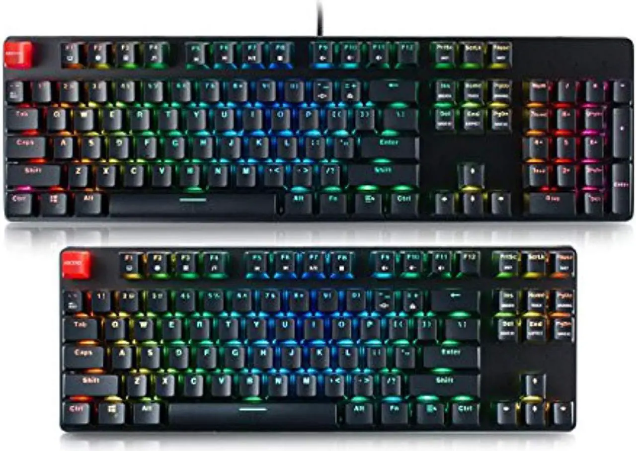 Main image of glorious modular mechanical gaming keyboard - tenkeyless tkl (87 key) - rgb led backlit, brown switches, hot swap switches (bla