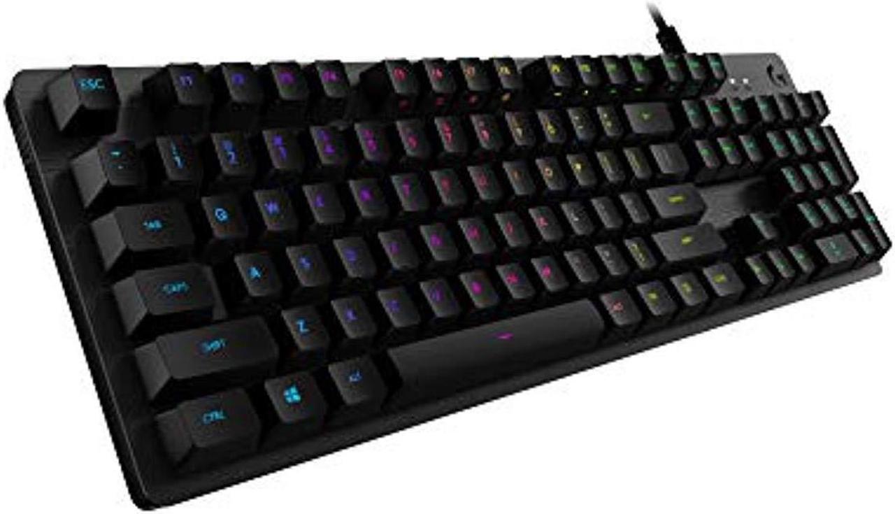 logitech g512 carbon rgb mechanical gaming keyboard (gx blue clicky)