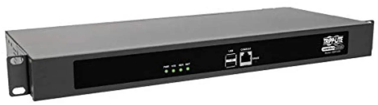 Alt view image 5 of 16 - Tripp Lite Serial Console Server 16-Port 2 USB Ports Dual GbE 4 Gb Flash 1U - Twisted Pair - 2 x Network (RJ-45) - 2 x USB - 16 x Serial Port - 10/100/1000Base-T - Gigabit Ethernet - Desktop, Rack-mou