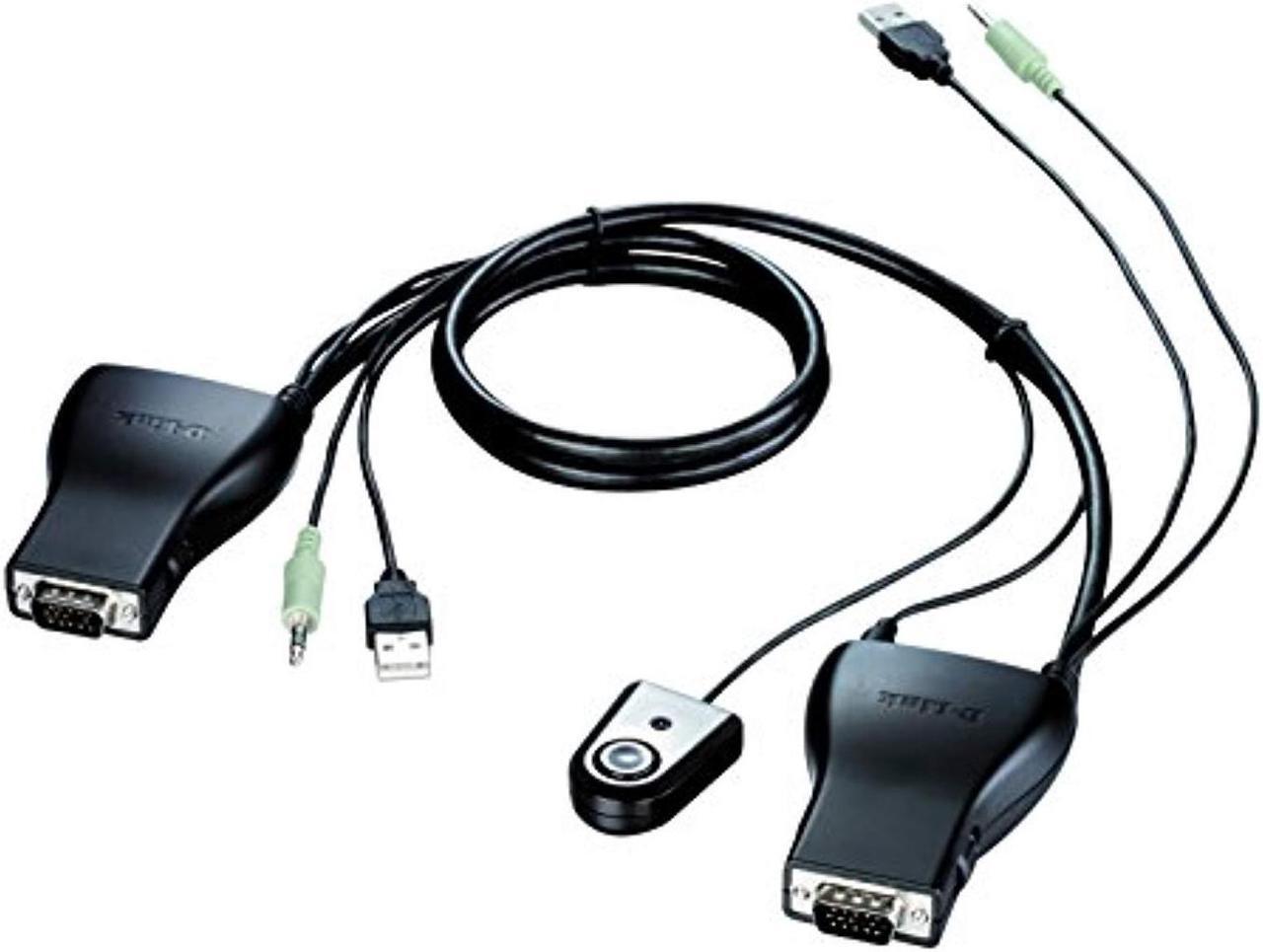 Main image of D-Link DKVM-222 2 Port USB KVM Switch with Audio Support