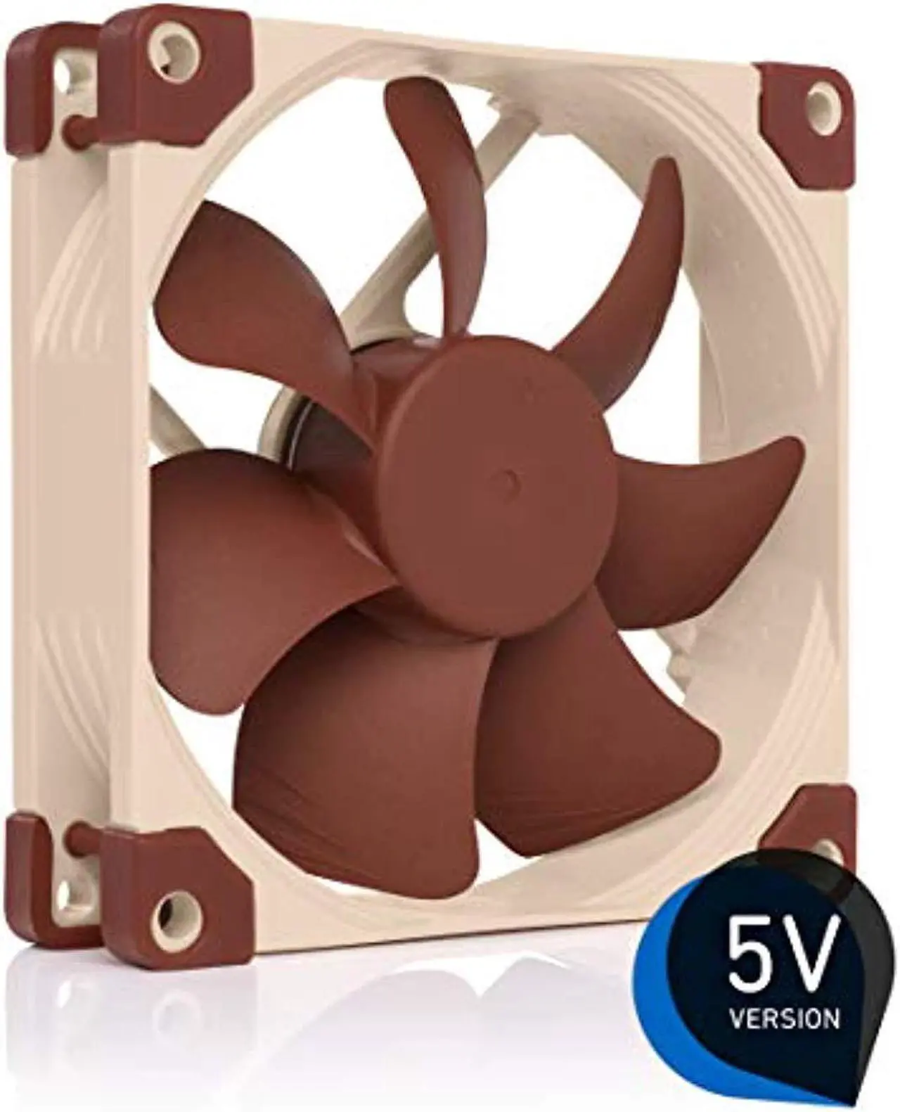 Main image of Noctua NF-A9 5V, Premium Quiet Fan with USB Power Adaptor Cable, 3-Pin, 5V Version (92mm, Brown)
