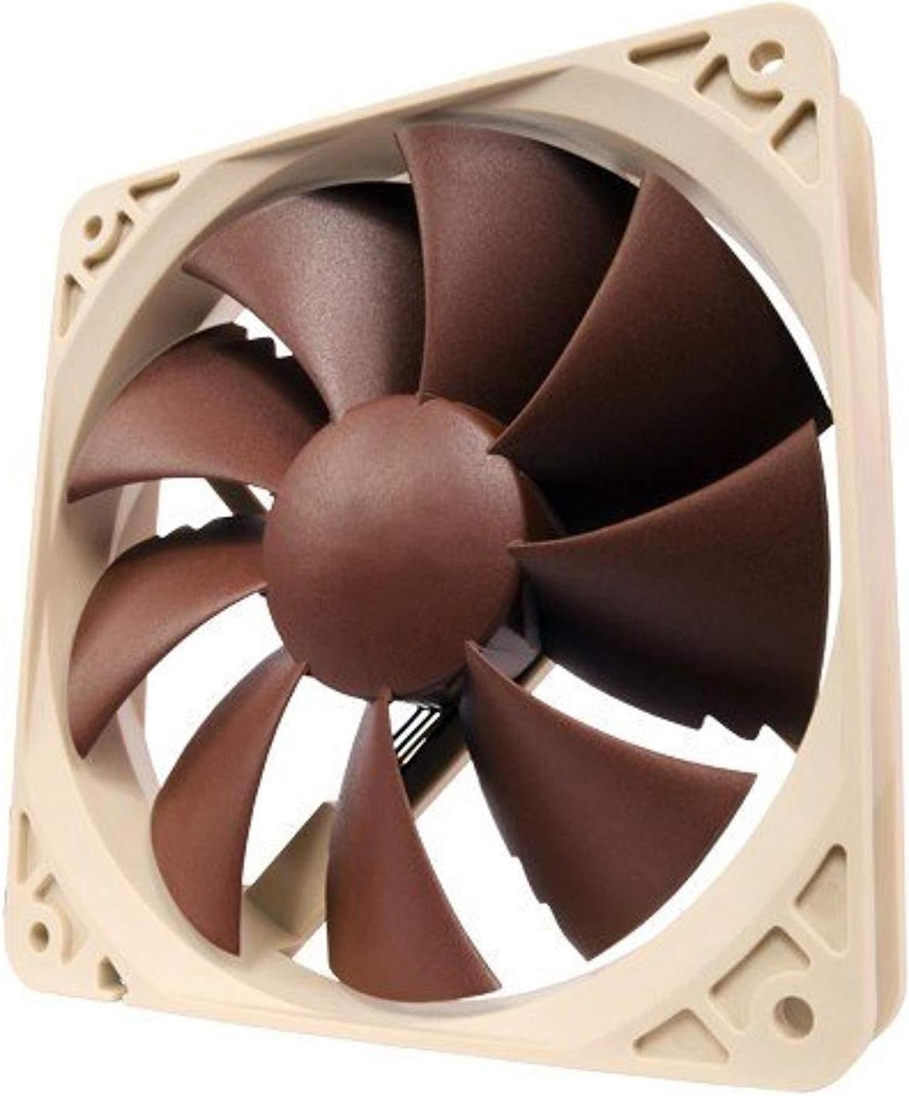 Noctua NF-P12 PWM, Premium Quiet Fan, 4-Pin (120mm, Brown)