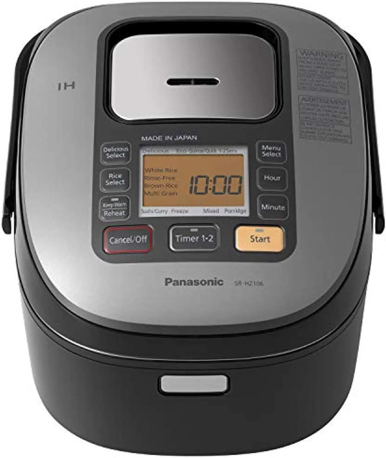 IH Rice Cooker with Diamond Coating Inner Pan