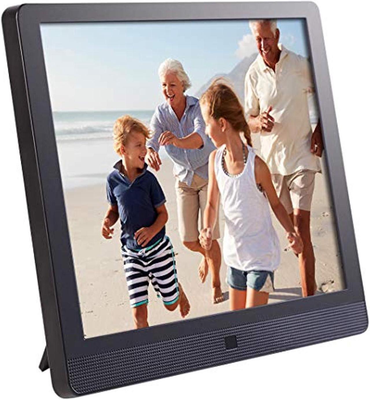 Alt view image 2 of 2 - pixstar 10 inch wifi cloud digital picture frame with ips high resolution display, email, iphone ios and android app, dlna and motion sensor black