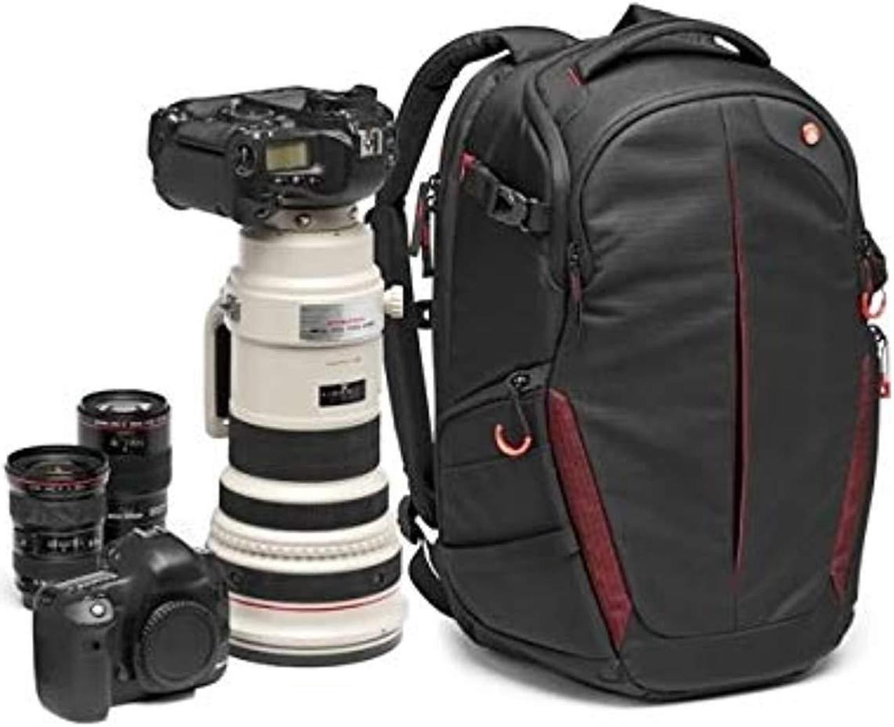 Alt view image 11 of 12 - Manfrotto Pro Light RedBee-310 Backpack for DSLR/Camcorder - 22L #MB PL-BP-R-310
