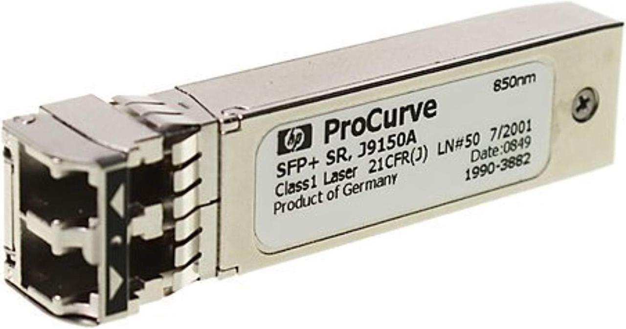 hp j9150a procurve gigabit ethernet sfp+ transceiver module