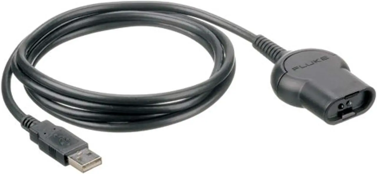 Alt view image 3 of 7 - Fluke OC4USB USB Interface Cable