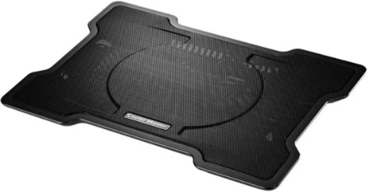 Alt view image 3 of 13 - Cooler Master NotePal X-Slim Ultra-Slim Laptop Cooling Pad with 160 mm Fan R9-NBC-XSLI-GP