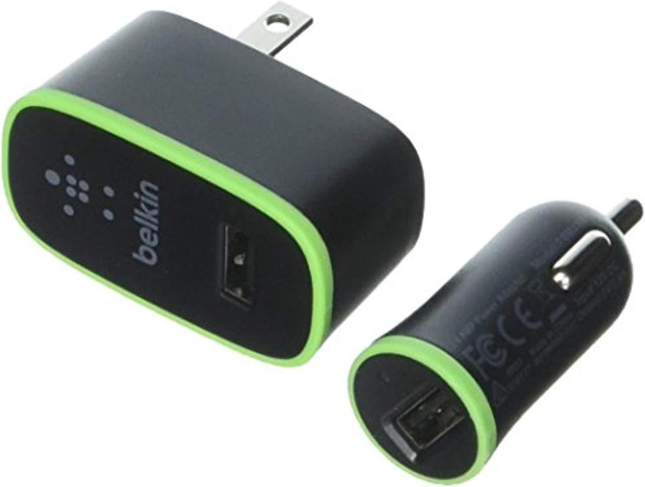 Alt view image 7 of 8 - Belkin Car&Wall Charger Combo  2.4A w/Micro USB Cable Black