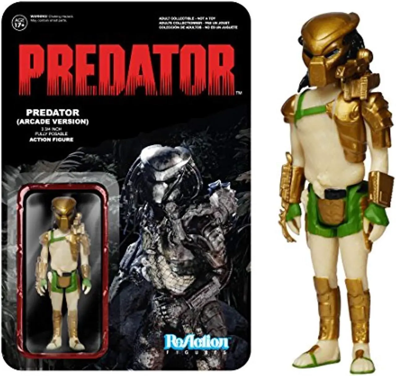 Alt view image 4 of 6 - GTS Exclusive Predator Arcade Version Reaction Figure
